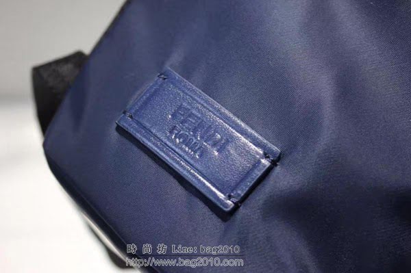 FENDI背包 Bag bugs小怪獸雙肩背包 經典小怪獸眼睛 皮革鑲嵌柳釘 芬迪男背包  fdz2048